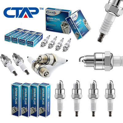 comprar E6TC E Series Auto Spark Plug com 12,7 mm Reach 20,8 mm Hex e Faixa de calor 6 para BP6HS BR6HS BR7HS10 Fabricação em linha