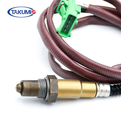 Sensor de oxigênio de ajuste direto de 4 fios genuíno 0258006026 com comprimento de 1260 mm para veículos PEUGEOT e CITROEN