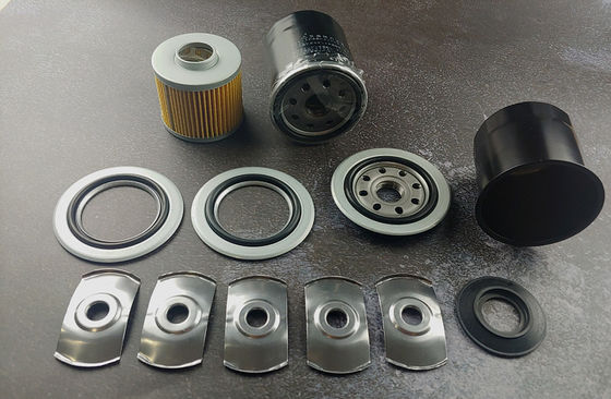 Filtro de óleo diesel giratório de tamanho padrão para motor diesel Toyota Hino