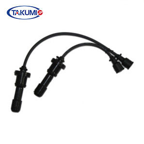 A baixa resistividade de Hyundai Kia Copper Spark Plug Leads suporta 27501-38B00 de alta temperatura